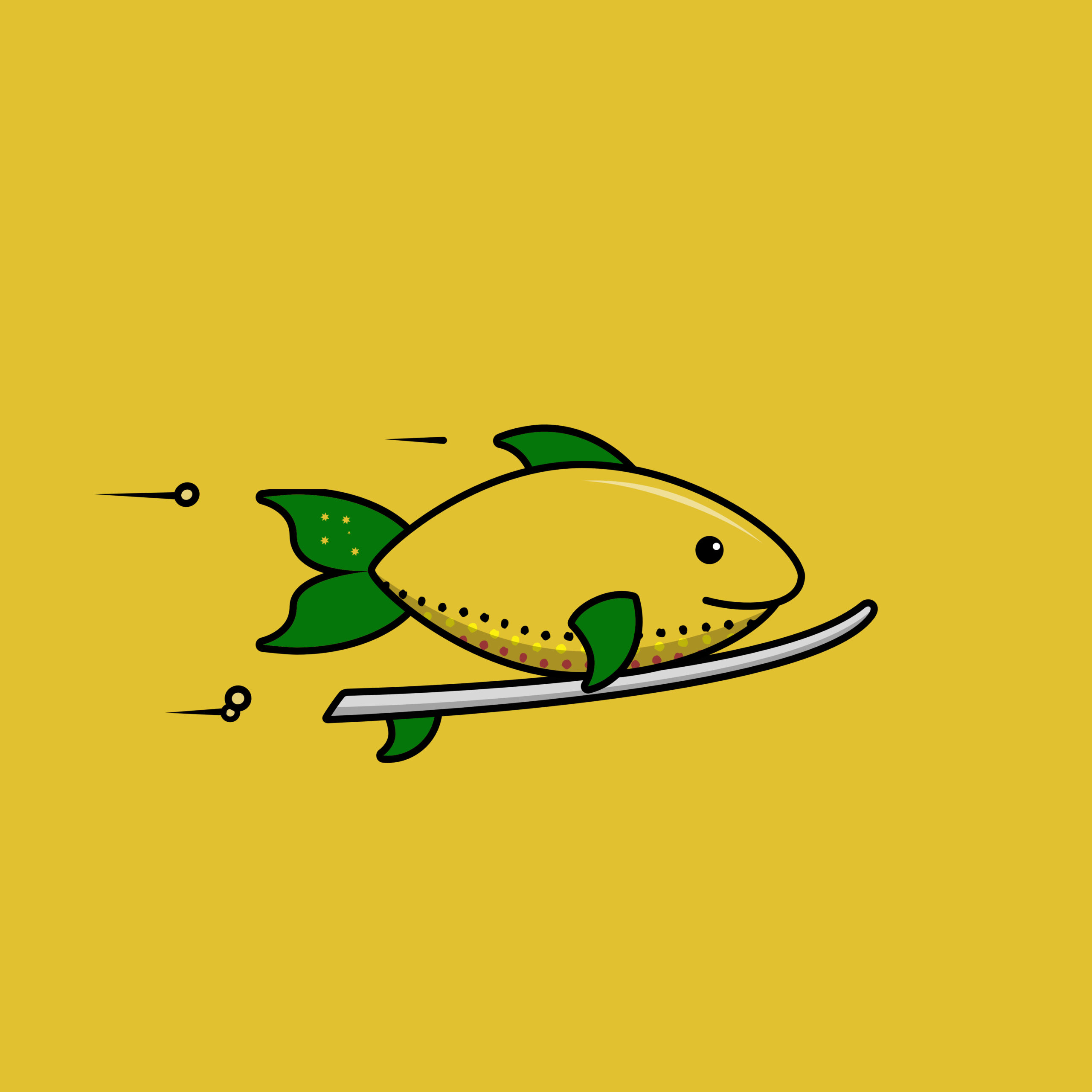 #1. Green & Gold Greg